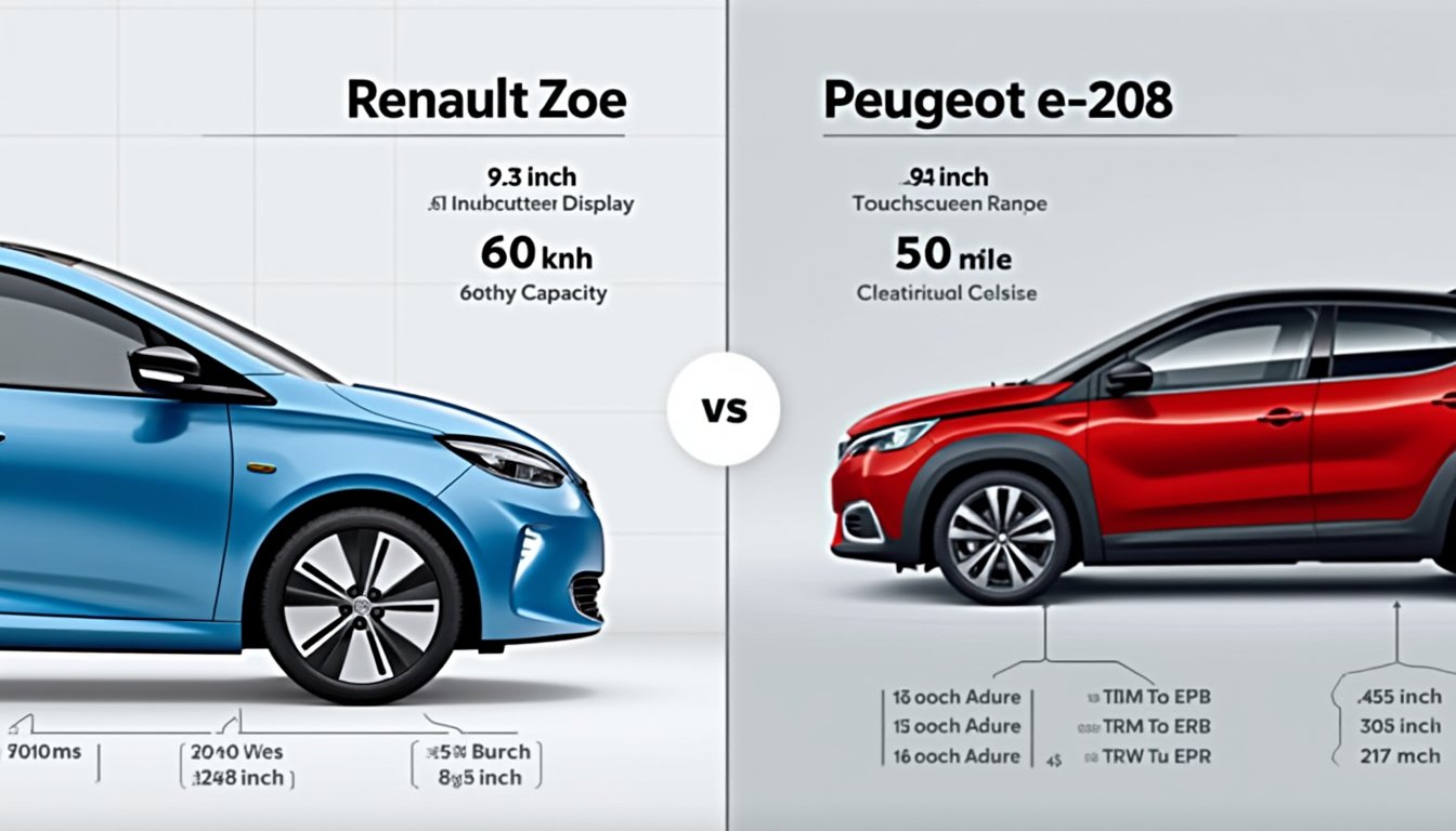 Comparaison De La Renault Zo Avec D autres Voitures lectriques Comparaison De La Renault Zo Avec D autres Voitures lectriques