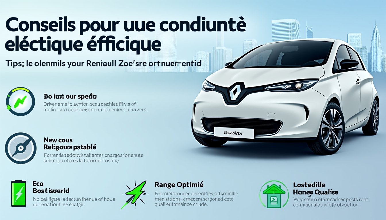 découvrez des astuces pratiques et des stratégies efficaces pour optimiser la gestion de la consommation électrique de votre renault zoé. améliorez votre autonomie et réduisez vos coûts d'énergie tout en préservant l'environnement.