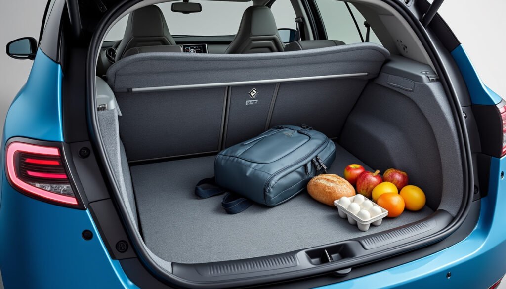 découvrez le volume du coffre de la renault zoé, un élément clé pour évaluer sa capacité de charge et son confort lors de vos déplacements. idéal pour les citadins et les familles, cet article vous fournit toutes les informations nécessaires sur cet aspect pratique du véhicule électrique.