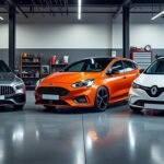 Un garage trifonctionnel : un Mercedes CLS, un Ford Focus ST et une Renault Zoe pour le prix d’une Classe C