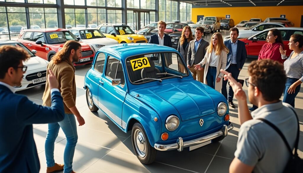 découvrez l'affaire automobile du jour : face à un marché en pleine mutation, le prix de la mythique renault 5 continue de baisser. analysez les tendances et les raisons derrière cette chute des prix dans notre article captivant.