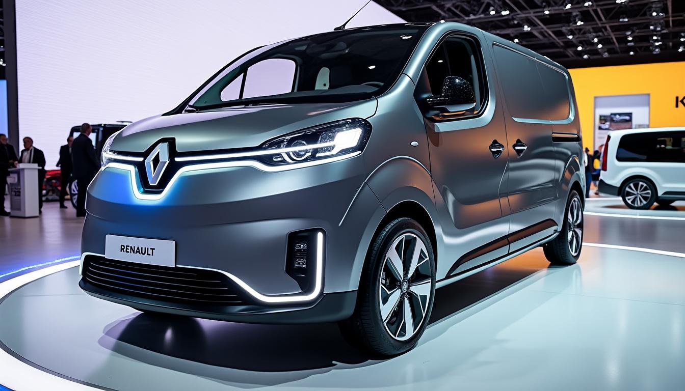 découvrez le nouveau renault trafic, goelette et estafette lors de leur première présentation au salon du véhicule utilitaire. ces modèles emblématiques allient innovation, performance et design, prêts à répondre aux besoins des professionnels. ne manquez pas cette occasion de les voir en avant-première!