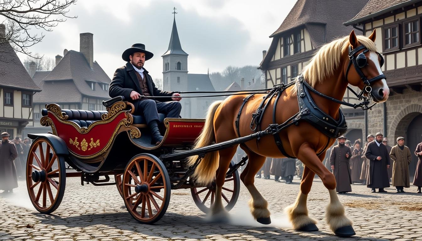 découvrez l'histoire fascinante des voitures hippomobiles, leurs évolutions et leurs utilisations à travers le temps sur wikipédia.