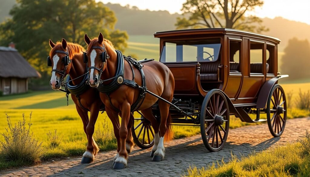 découvrez l'histoire fascinante de la voiture hippomobile et ses diverses utilisations à travers le temps sur wikipédia.