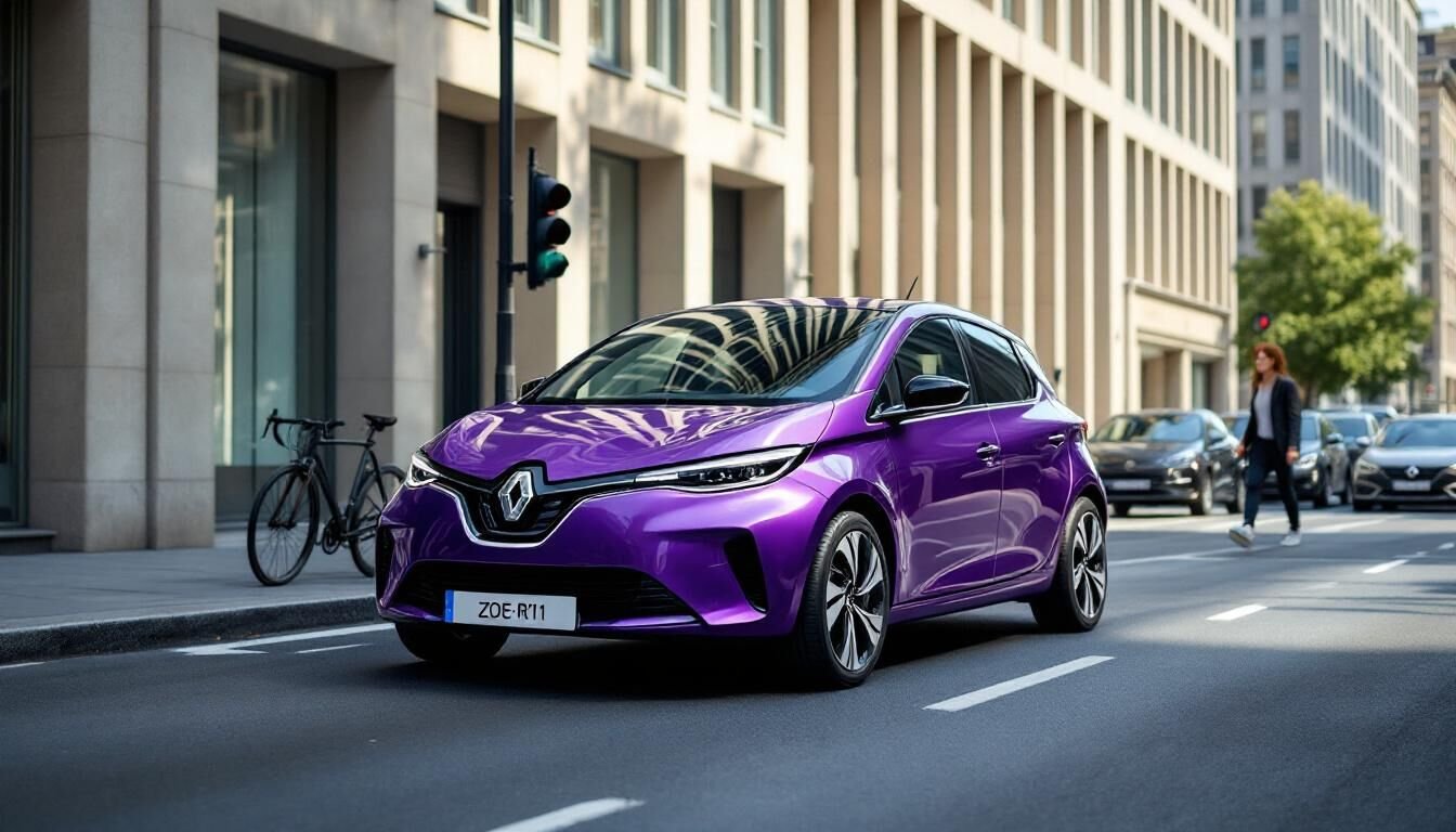 Découvrez la Renault Zoé R110 : un mélange parfait de design moderne et de performances électriques optimisées. Explorez ses caractéristiques détaillées et profitez d'une conduite écologique et dynamique.