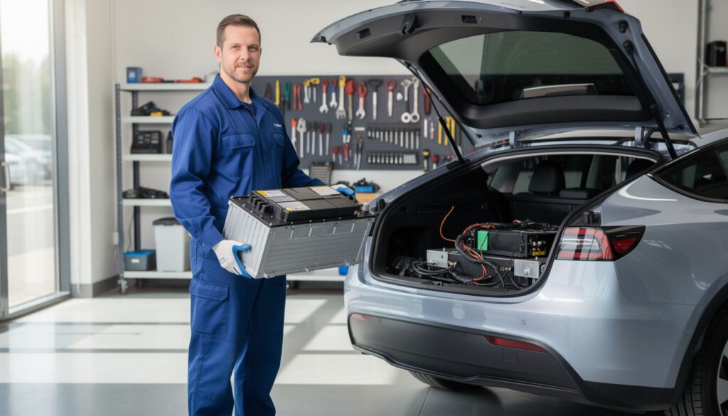 Découvrez comment remplacer facilement la batterie de votre voiture électrique grâce à notre guide étape par étape, conçu pour simplifier cette opération essentielle.