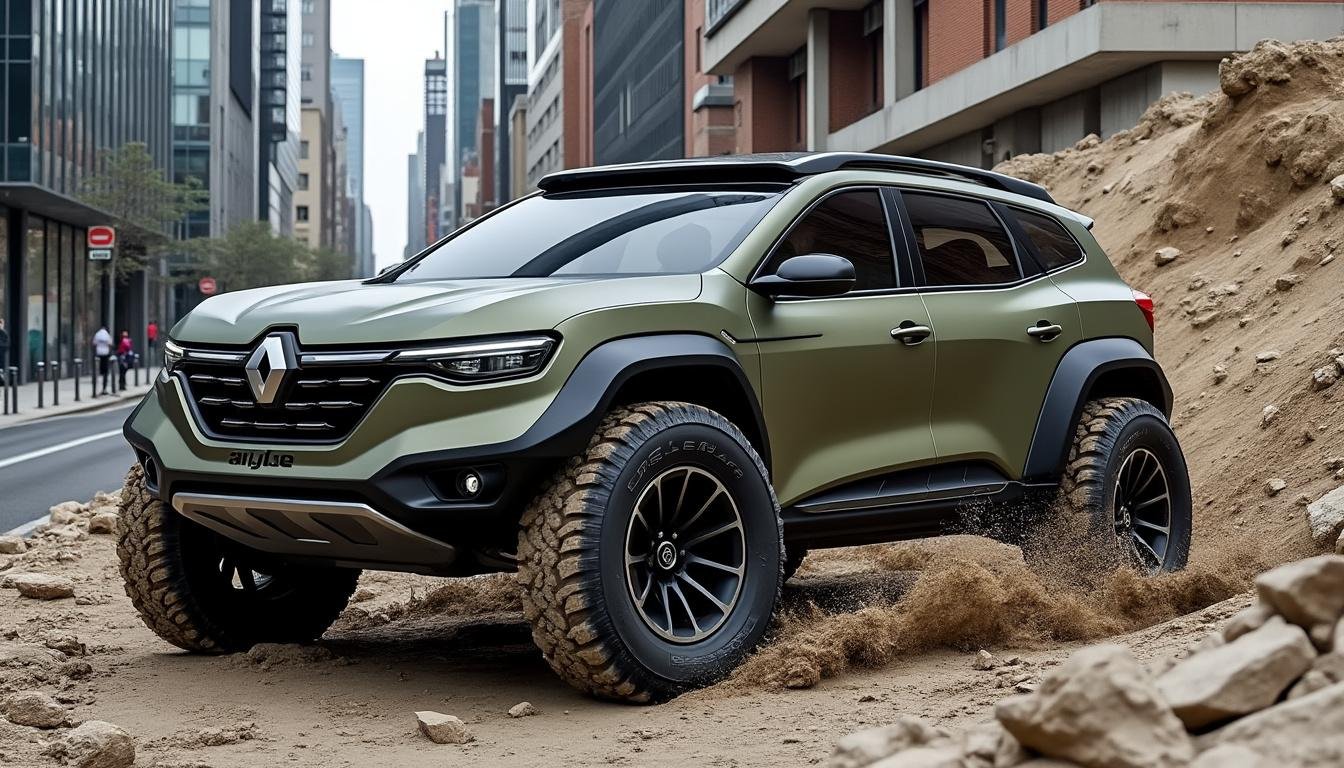 découvrez le nouveau renault bridger, un adorable petit 4x4 français qui allie design moderne et polyvalence urbaine. le concept qui confirme l'arrivée d'un suv compact et innovant signé renault.