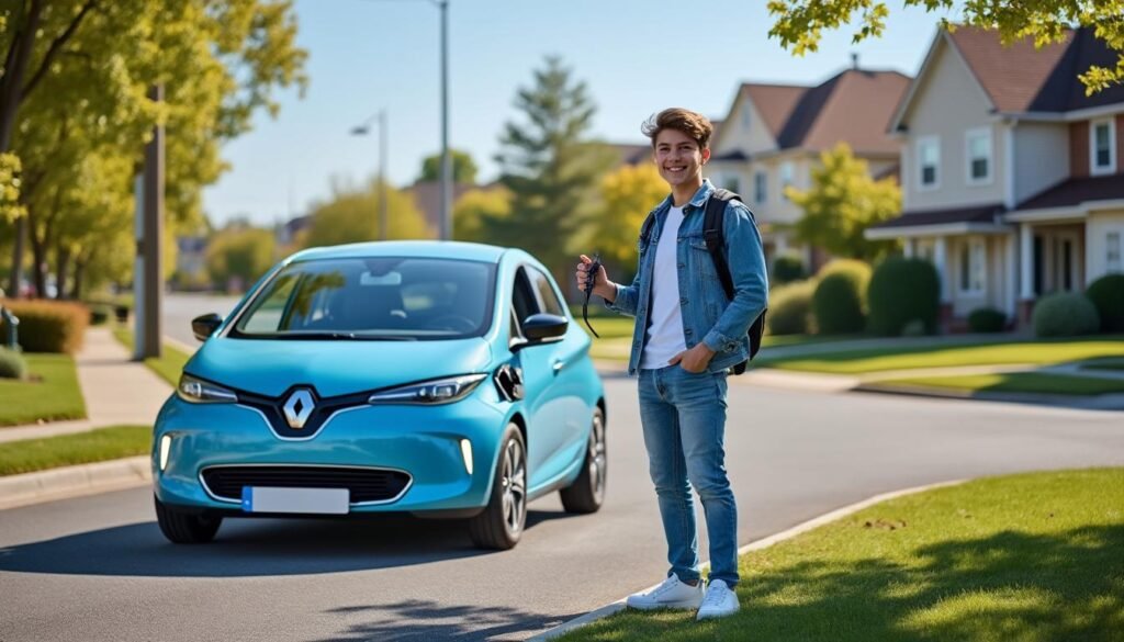 découvrez si la renault zoé est une bonne première voiture pour un jeune conducteur, en évaluant sa sécurité, son autonomie, ses coûts et sa facilité de conduite.