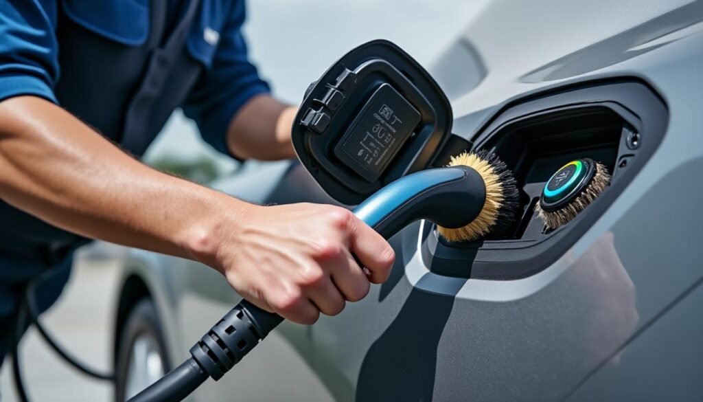 découvrez des astuces de pro pour nettoyer efficacement les contacts de charge type 2 et garantir une connexion optimale de votre véhicule électrique.