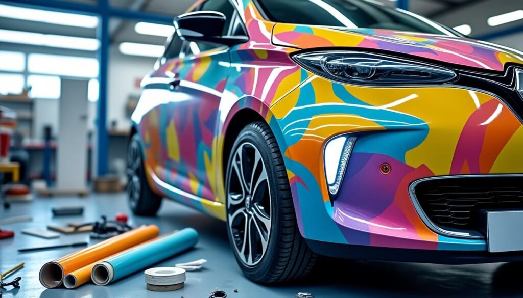 personnalisez votre renault zoé avec des solutions de stickering et covering pour un style unique et original qui reflète votre personnalité.