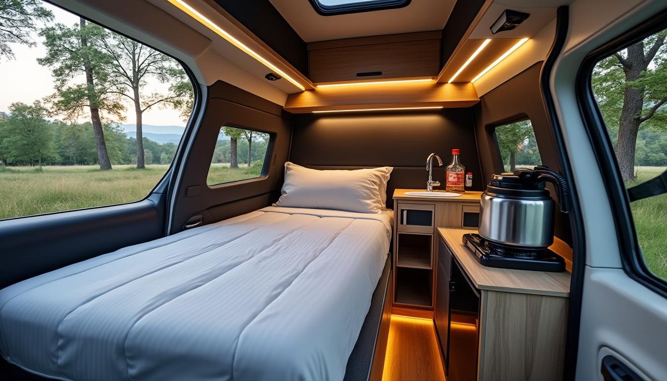 découvrez comment aménager votre renault zoé pour dormir confortablement lors de vos aventures en mode camping grâce à notre tutoriel pratique et facile à suivre.