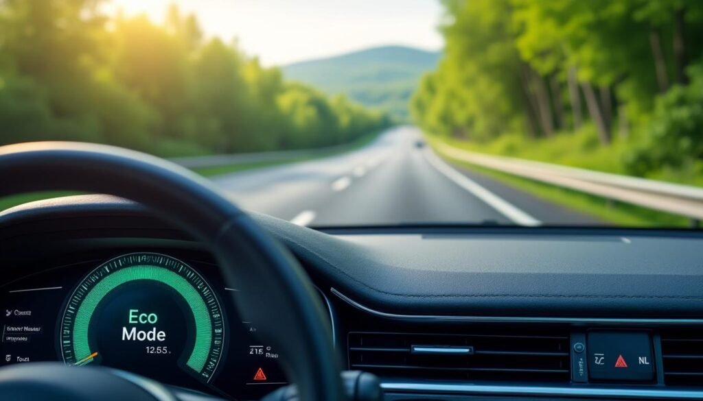 découvrez l'impact réel du mode eco sur la consommation de carburant et le nombre de kilomètres supplémentaires que vous pouvez parcourir.