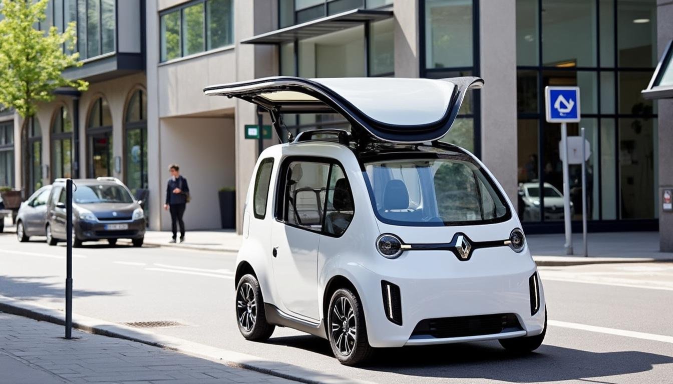découvrez la nouvelle renault 4 plein sud, un petit suv au design authentique avec son toit en toile repliable pour des aventures en plein air inoubliables.