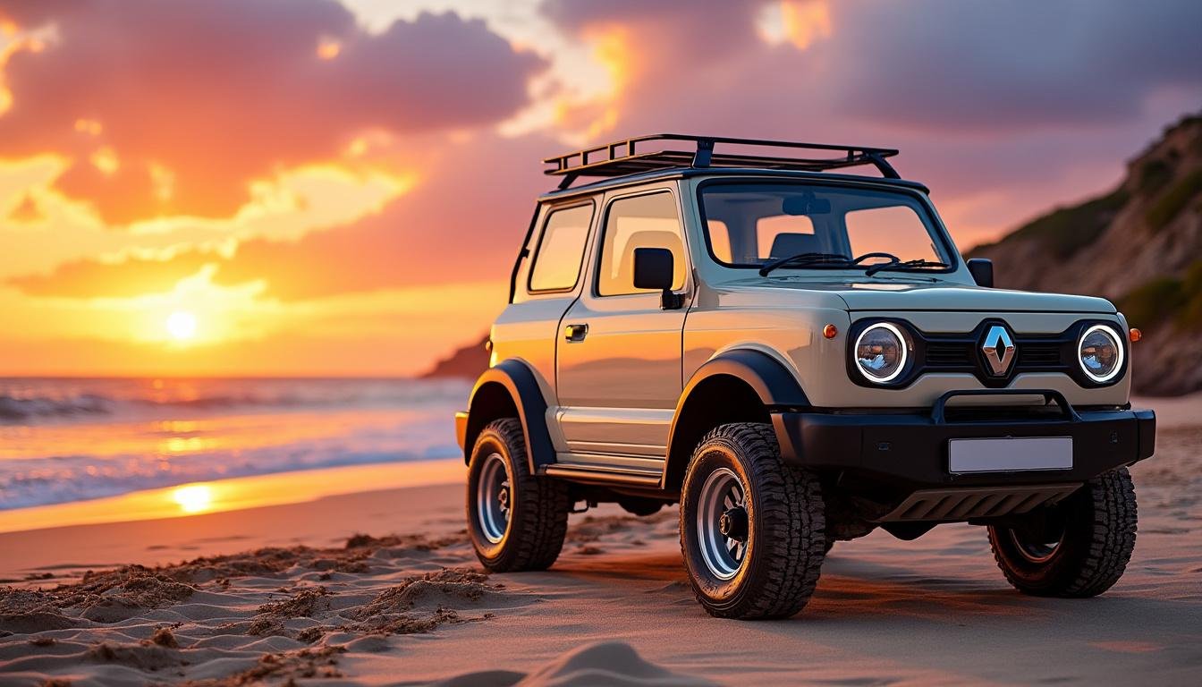 découvrez la renault 4 jp4x4, le buggy tout-terrain à double moteur conçu pour les passionnés de surf. performance, robustesse et style pour vivre l'aventure ultime.