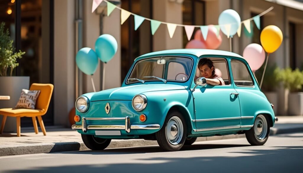 découvrez la célébration du premier anniversaire de la renault 5 avec une expérience de conduite innovante à une seule pédale, alliant simplicité et plaisir au volant.