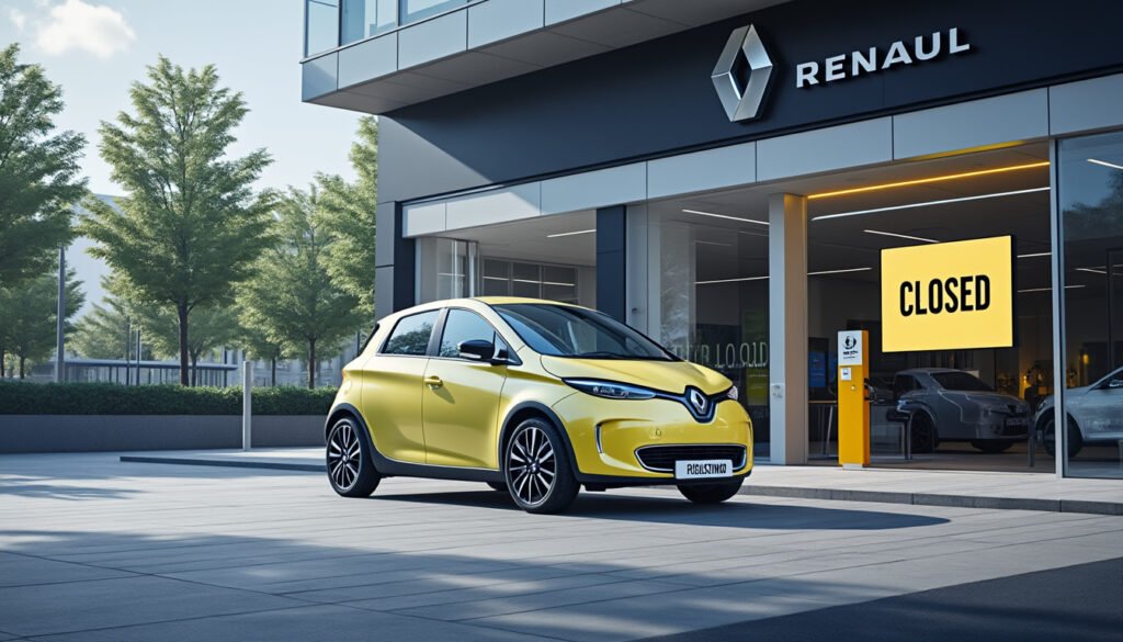 découvrez les raisons officielles de l'arrêt de la renault zoé, l'une des voitures électriques les plus populaires, et ce que cela signifie pour l'avenir de la marque.